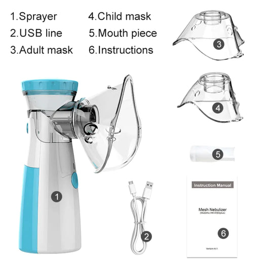 Portable Handheld Medical-Grade Kids Atomizer