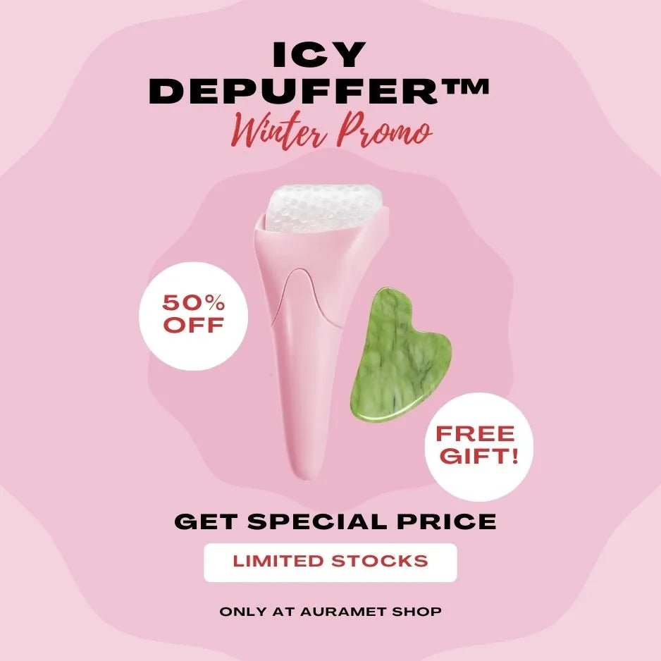 Icy De - Puffer™ ice roller for skin - Auramet shop