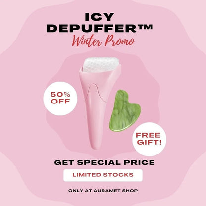 Icy De - Puffer™ ice roller for skin - Auramet shop